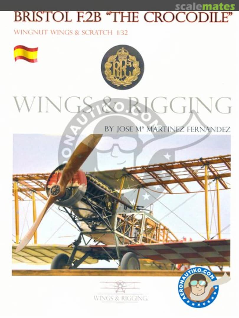 Cover Bristol F.2B &quot;The Crocodile&quot;  Wings &amp; Rigging
