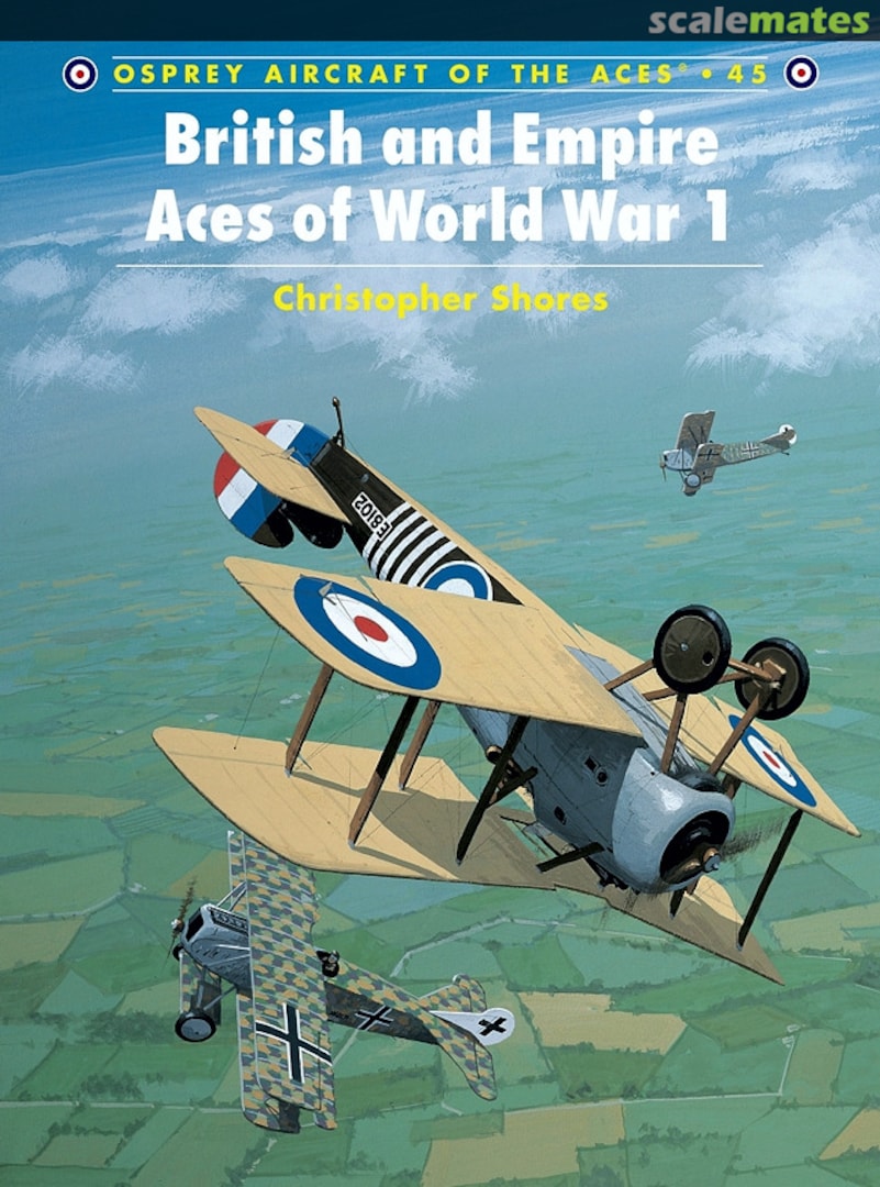 Cover British and Empire Aces of World War 1 45 Osprey Publications Cover British and Empire Aces of World War 1 45 Osprey Publications