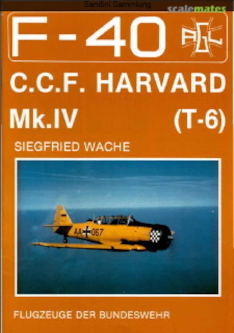 Cover C.C.F. Harvard Mk.IV 9 Arbeitsgemeinschaft Luftwaffe (AGL) e.V. Cover C.C.F. Harvard Mk.IV 9 Arbeitsgemeinschaft Luftwaffe (AGL) e.V.