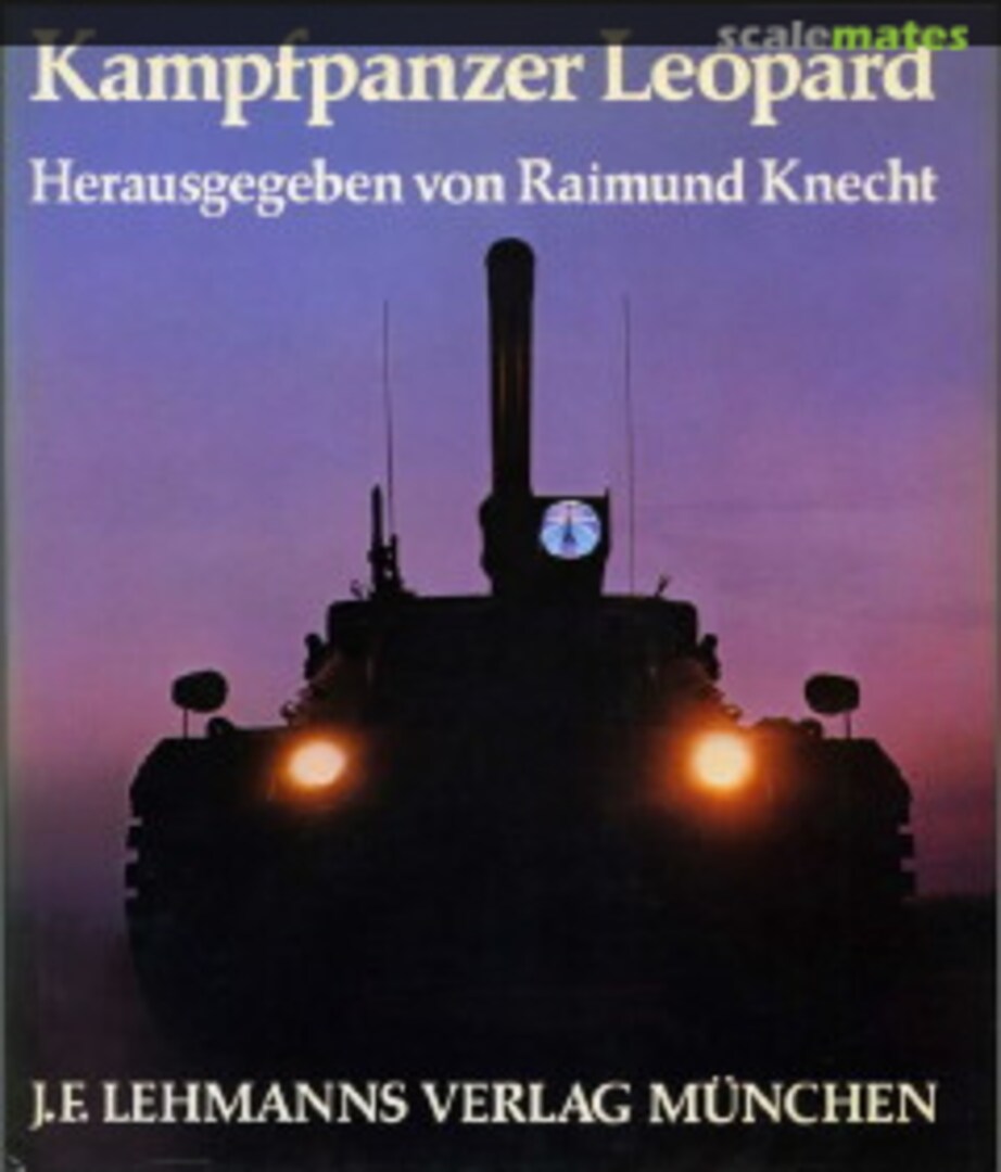Cover Kampfpanzer Leopard J.F.Lehmanns Verlag Cover Kampfpanzer Leopard J.F.Lehmanns Verlag