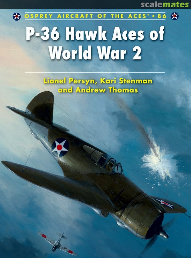 Cover P-36 Hawk Aces of World War 2 86 Osprey Publications