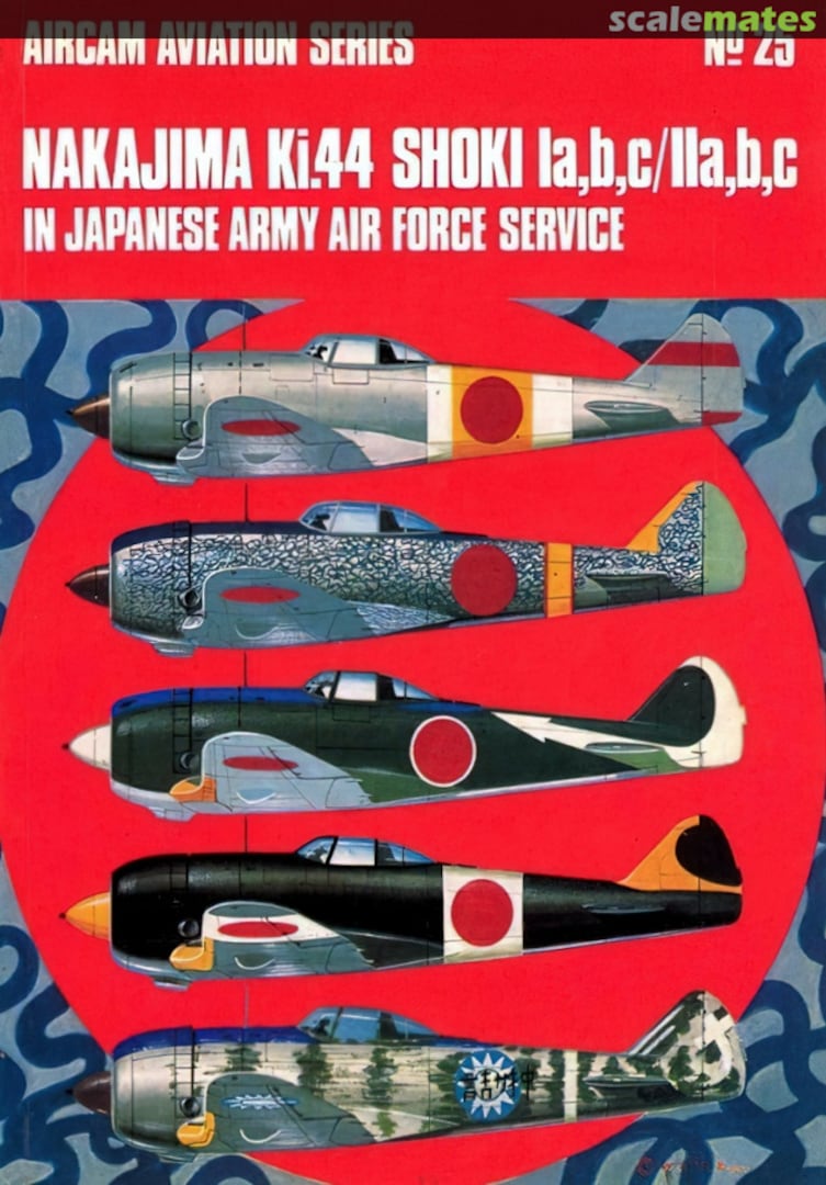 Cover Nakajima Ki.44 Shoki Ia,b,c/IIa,b,c 25 Osprey Publications