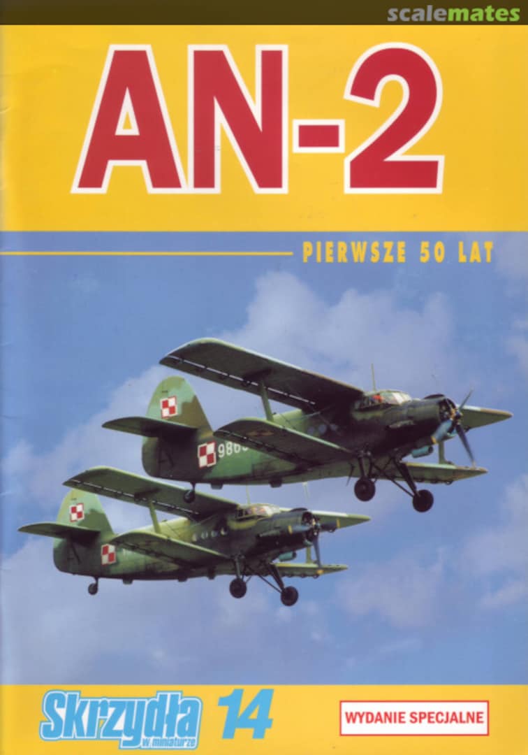 Cover Antonov An-2 14 Wydawnictwo Avia-Press Cover Antonov An-2 14 Wydawnictwo Avia-Press