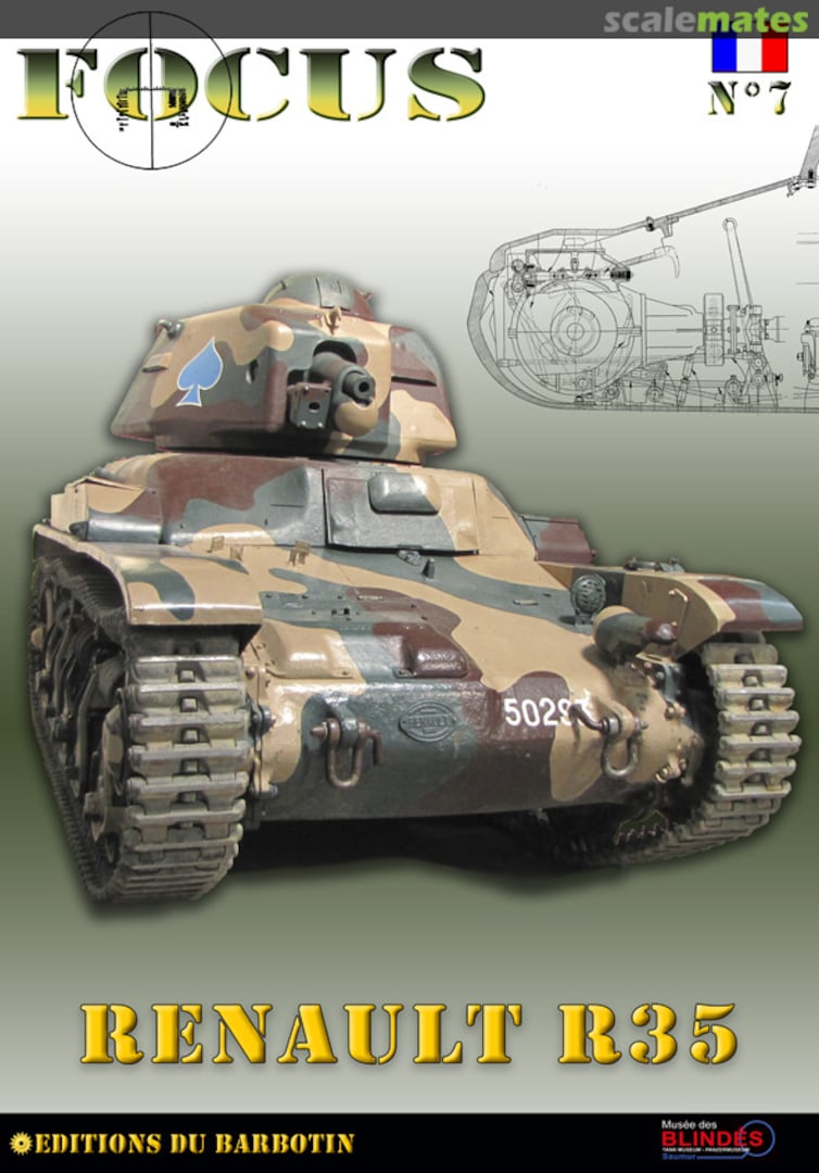Cover Renault R35 7 Editions du Barbotin Cover Renault R35 7 Editions du Barbotin