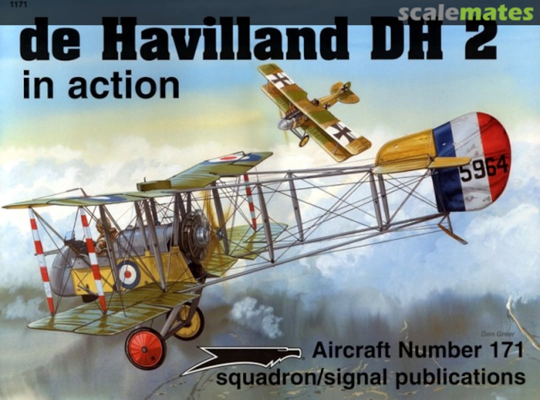 Cover de Havilland DH 2 1171 Squadron/Signal Publications