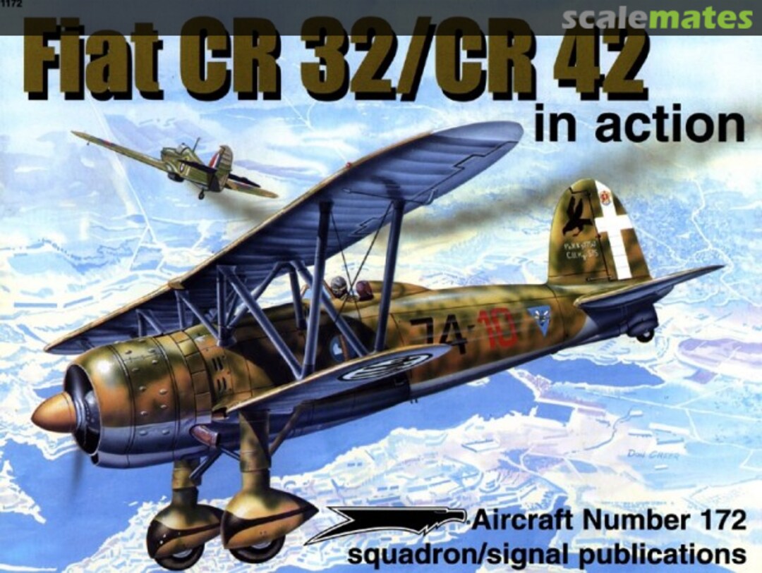 Cover Fiat CR 32/CR 42 1172 Squadron/Signal Publications