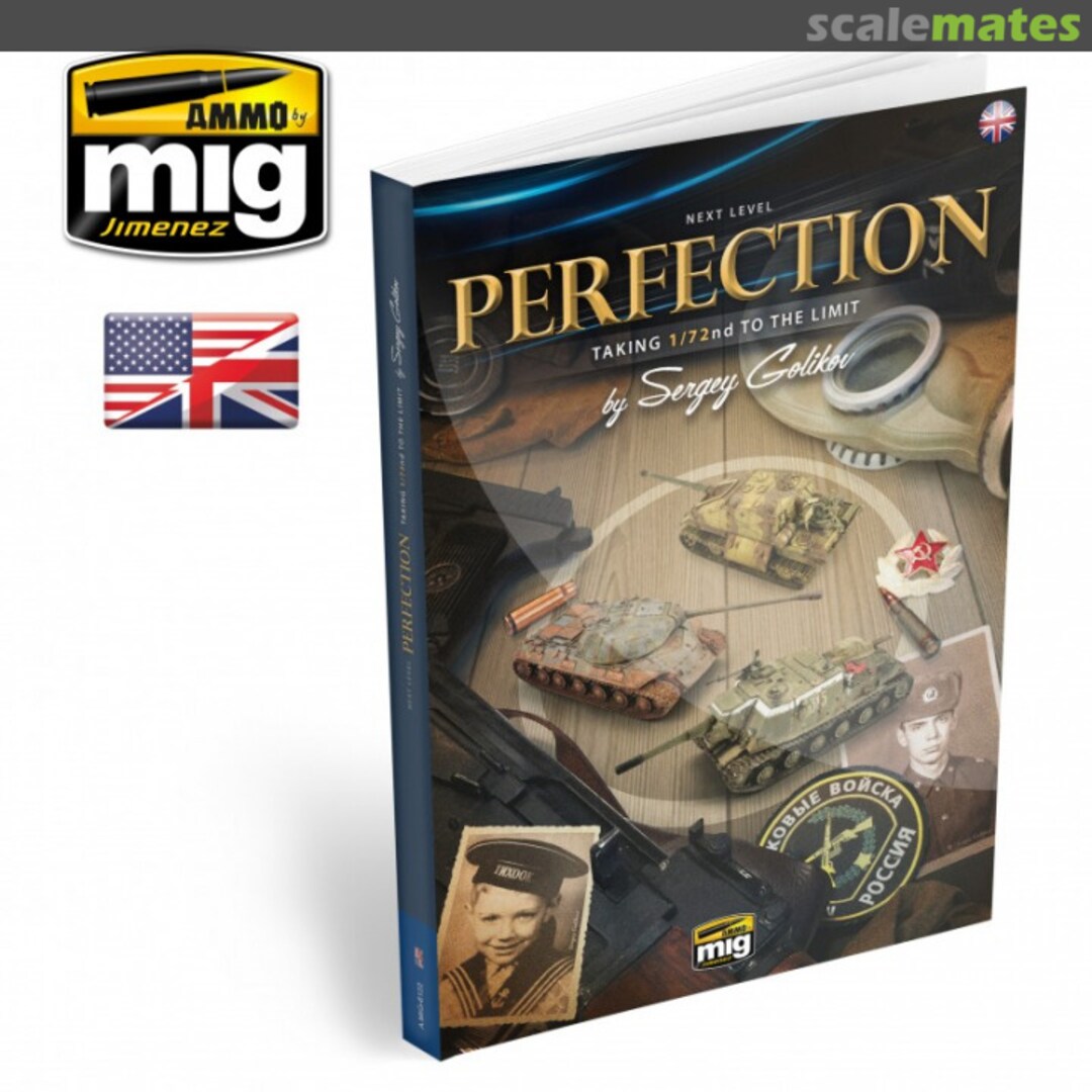 Cover Next Level: Perfection  Ammo by Mig Jimenez