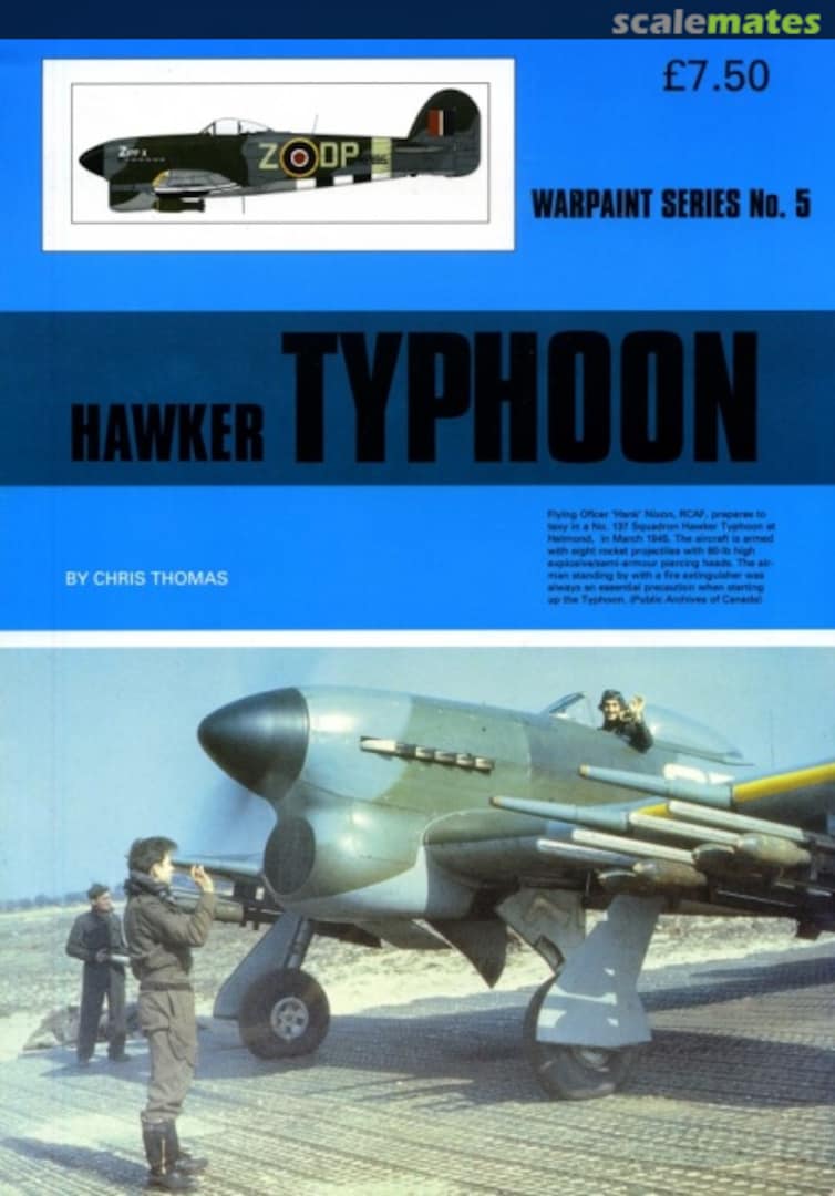 Cover Hawker Typhoon 5 Warpaint Books Limited