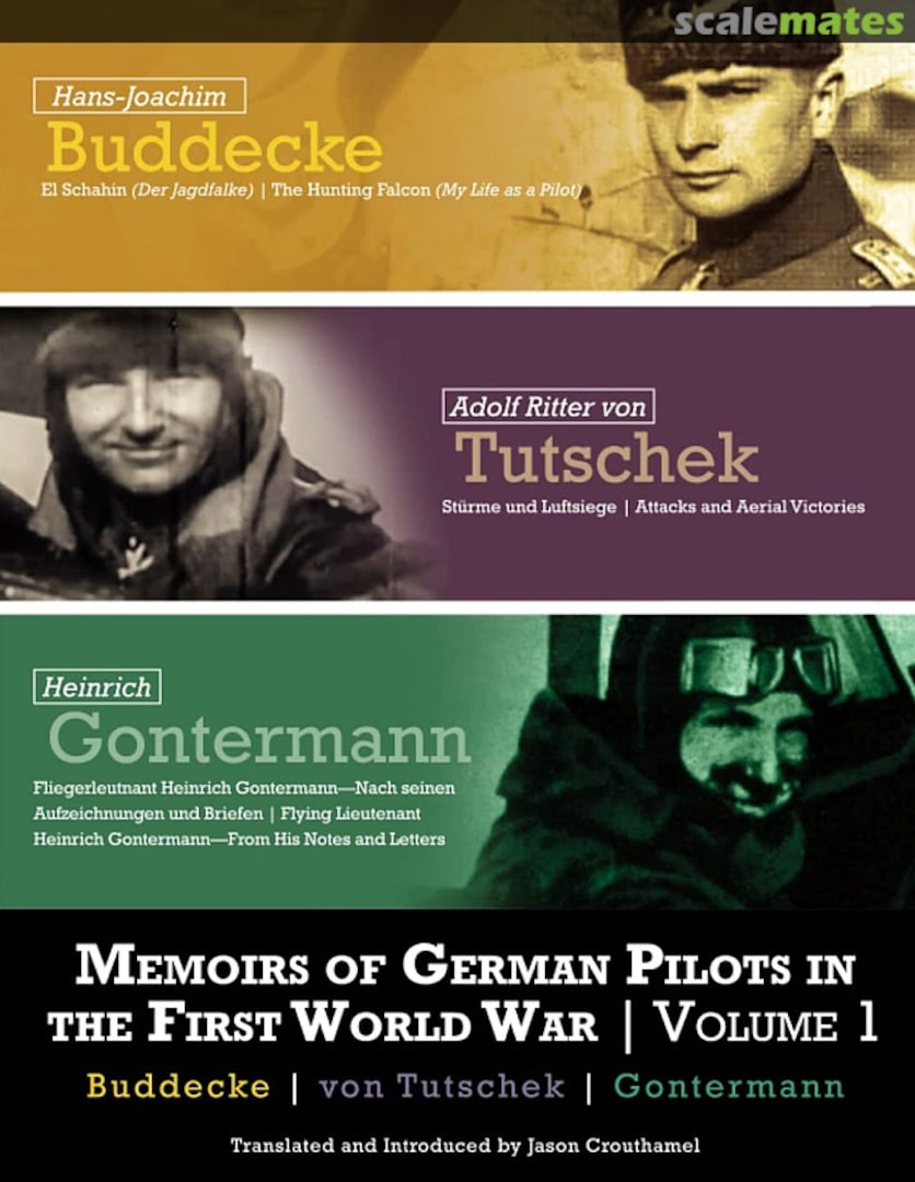 Cover Memoirs of German Pilots in the First World War Aeronaut Books Cover Memoirs of German Pilots in the First World War Aeronaut Books