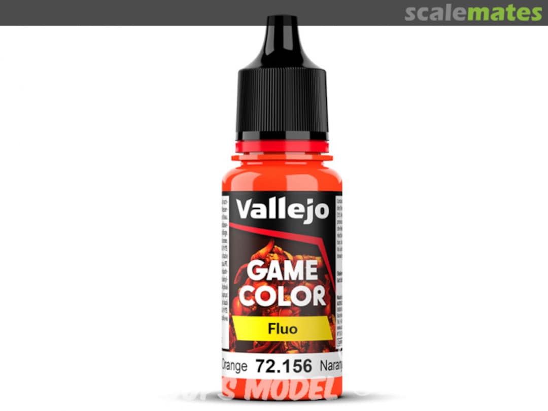 Boxart Orange fluo  Vallejo Game Color