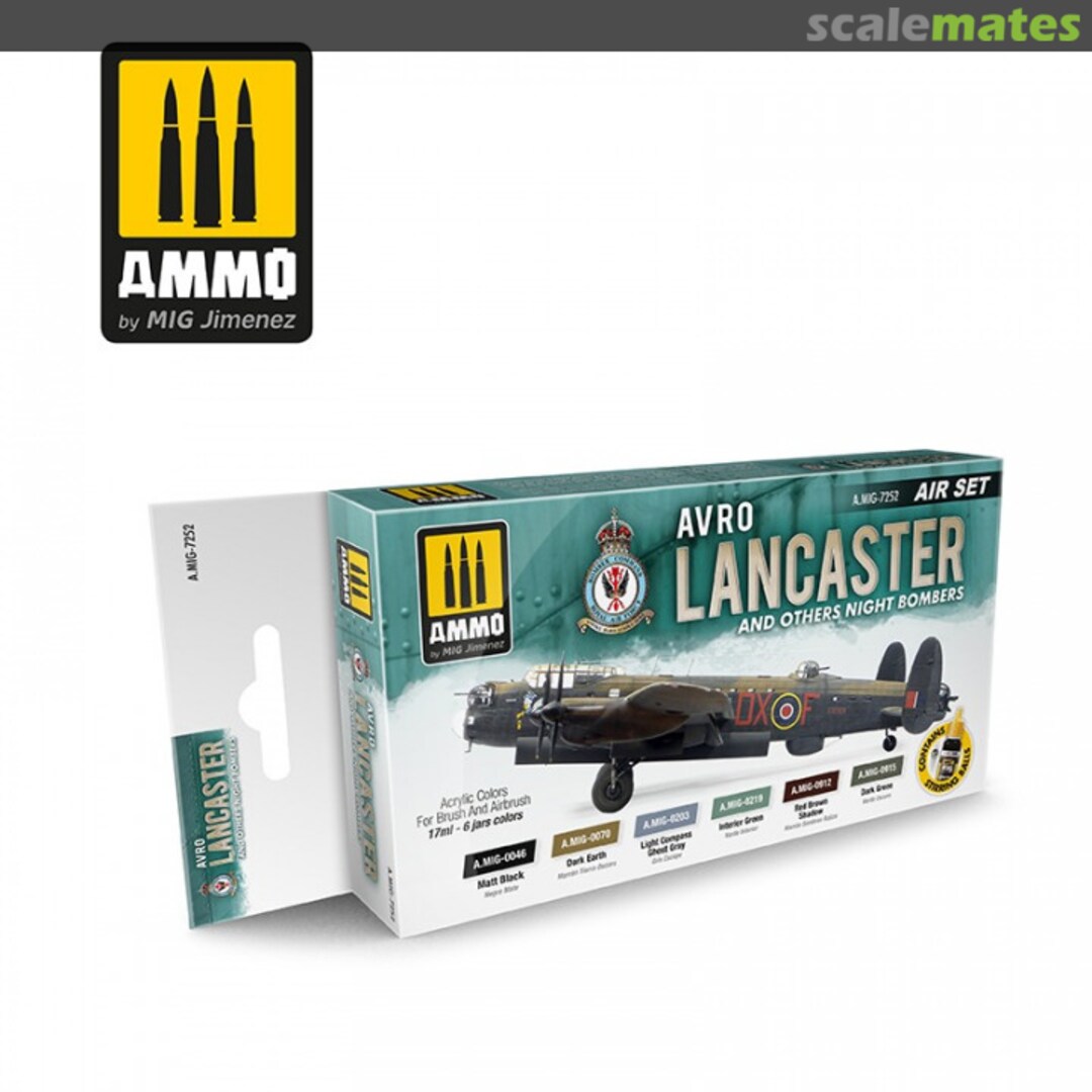 Boxart Avro Lancaster and Others Night Bombers  Ammo by Mig Jimenez