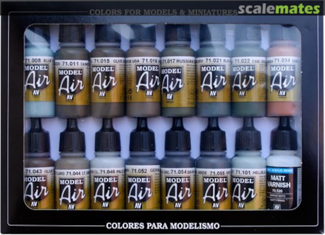 Boxart RLM Colors 71.193 Vallejo Model Air