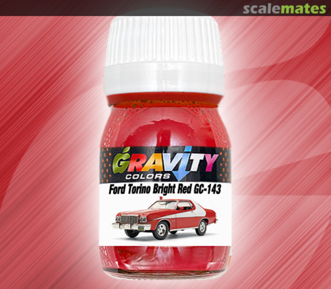 Boxart Ford Torino Bright Red Gravity Colors Boxart Ford Torino Bright Red Gravity Colors