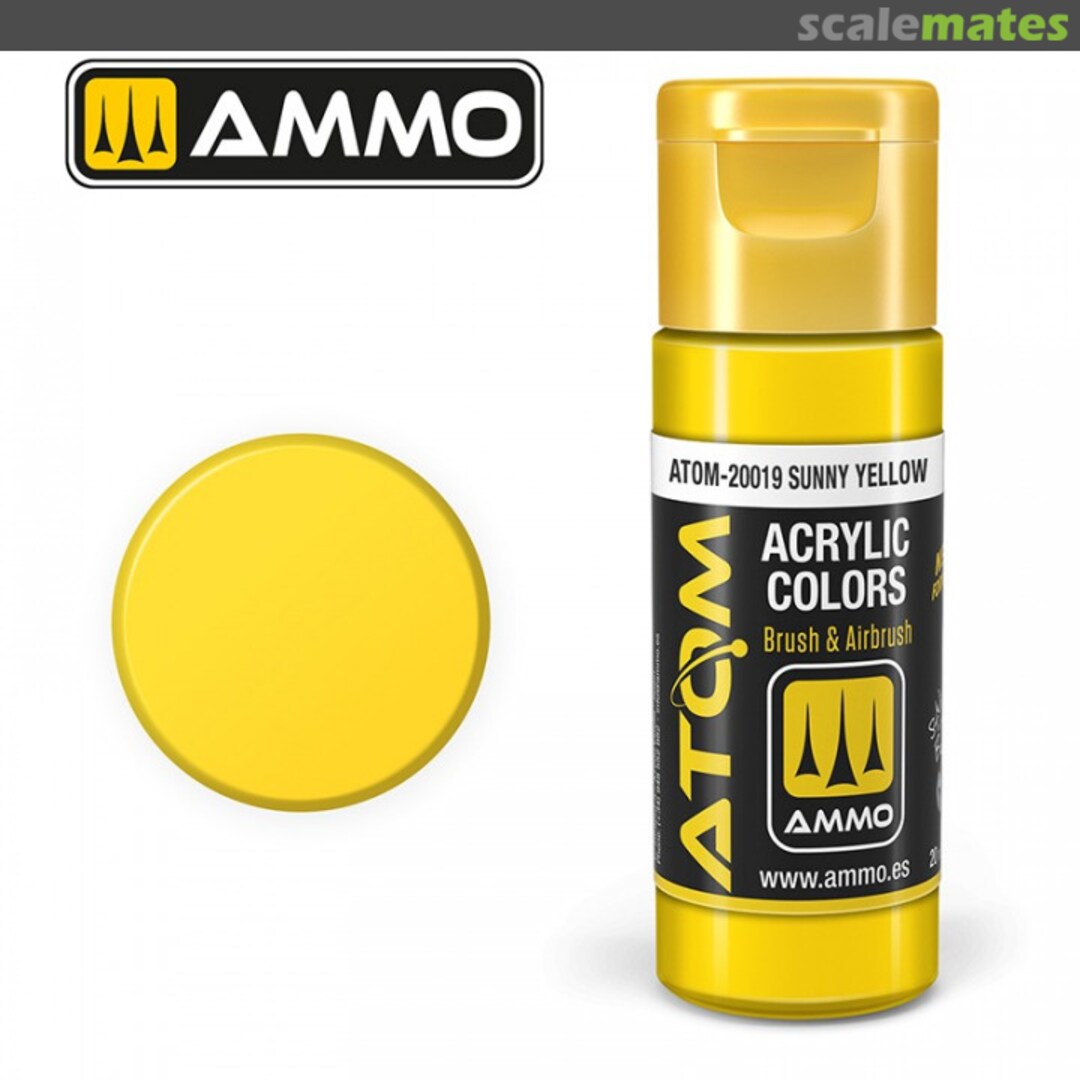 Boxart Sunny Yellow  ATOM