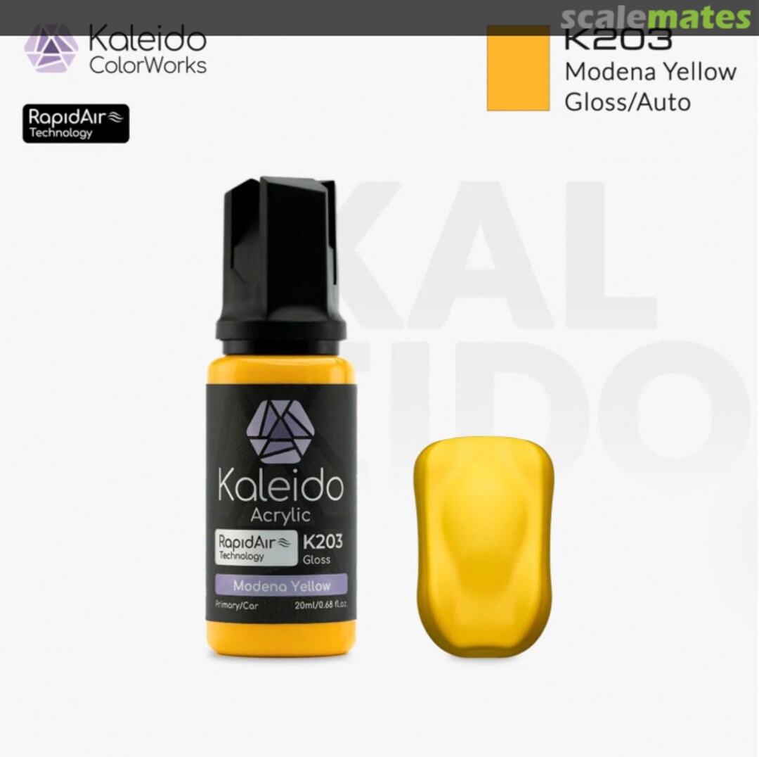 Boxart Modena Yellow Kaleido ColorWorks Boxart Modena Yellow Kaleido ColorWorks