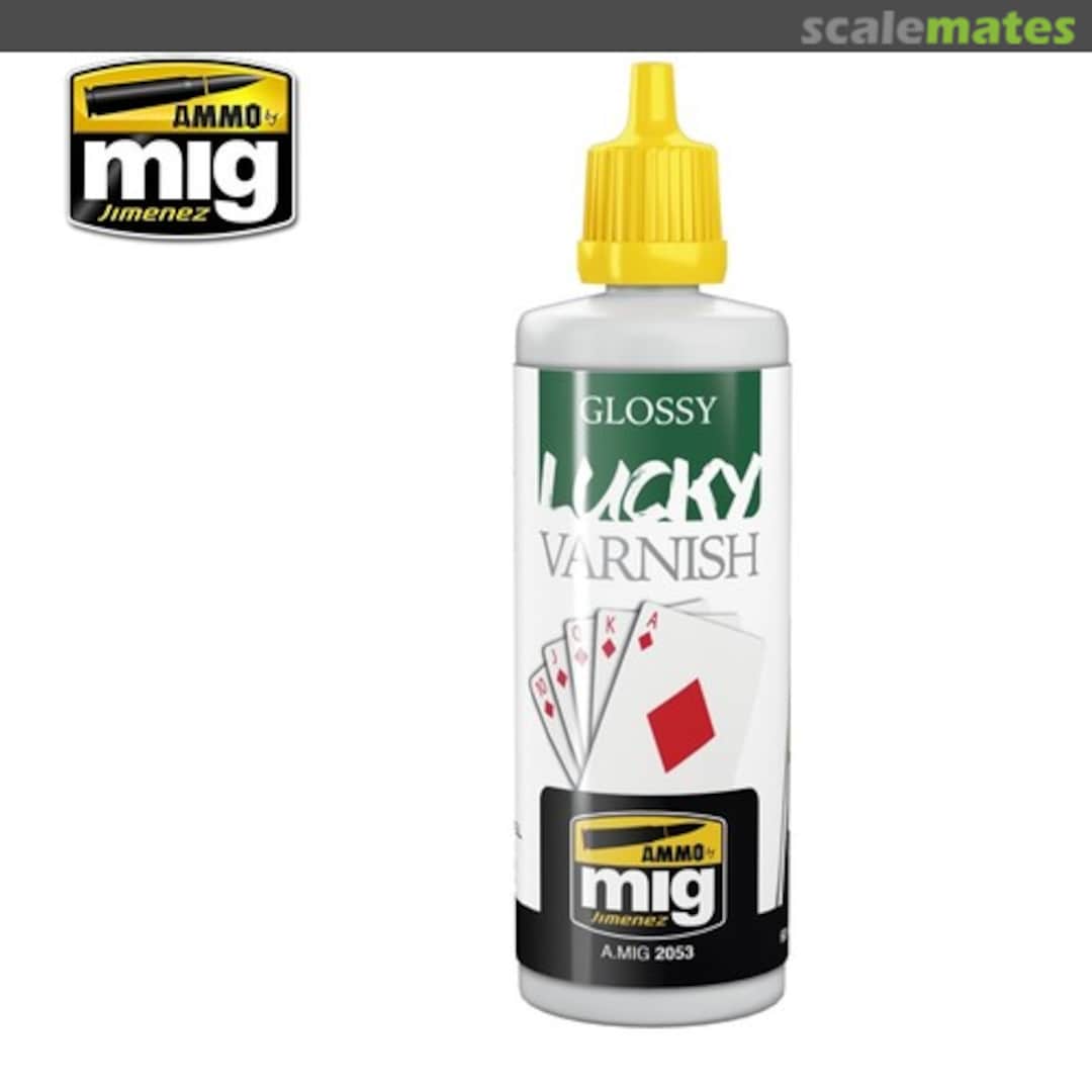 Boxart Gloss Lucky Varnish  Ammo by Mig Jimenez