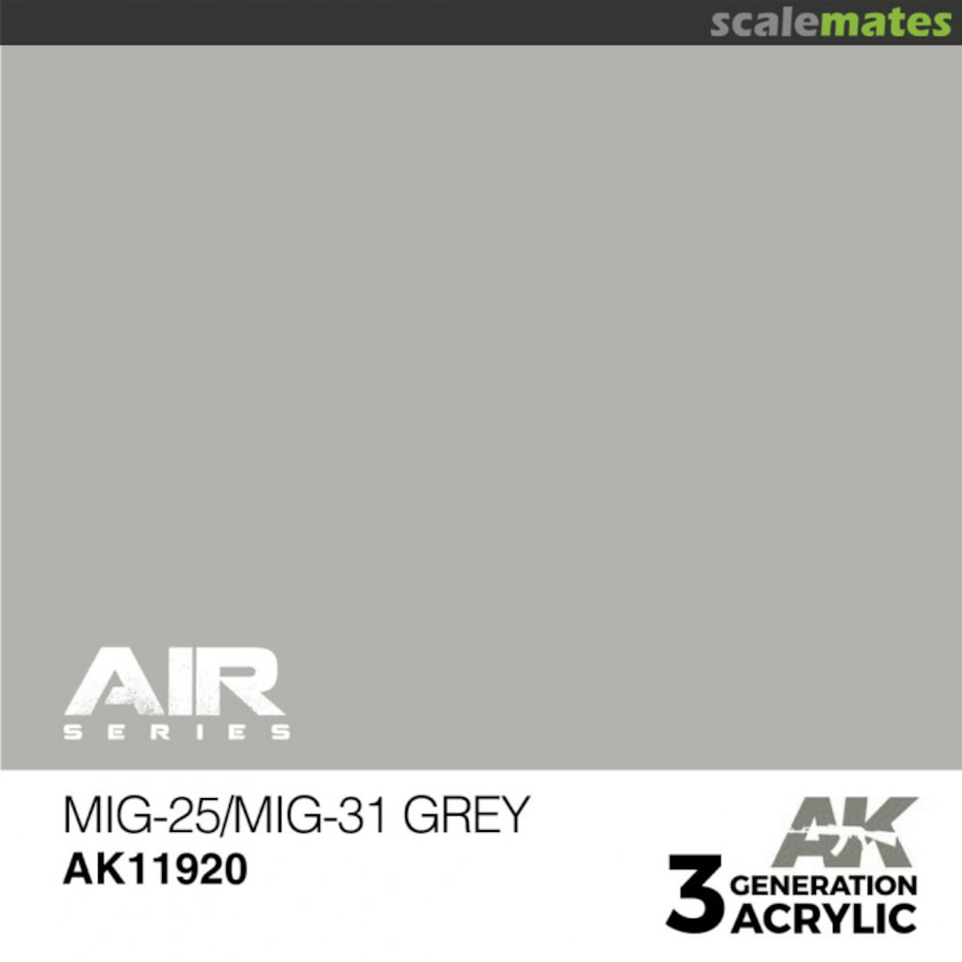 Boxart Mig-25/Mig-31 Grey AK 3rd Generation - Air Boxart Mig-25/Mig-31 Grey AK 3rd Generation - Air