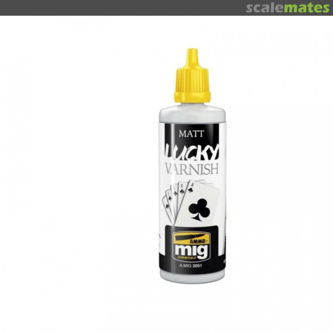 Boxart Matt Lucky Varnish  Ammo by Mig Jimenez