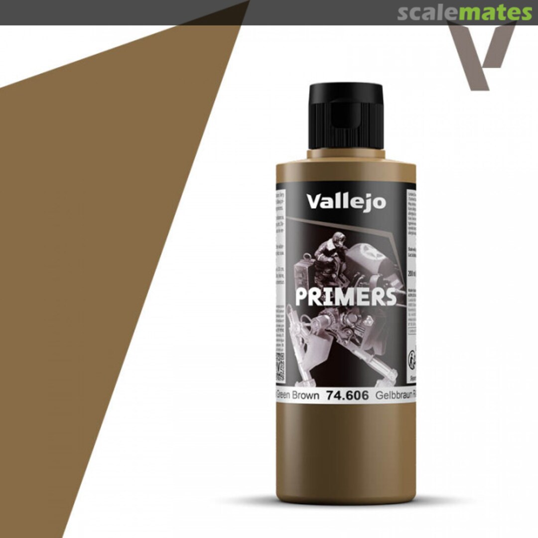 Boxart German Green Brown - new formula Vallejo Surface Primer Boxart German Green Brown - new formula Vallejo Surface Primer
