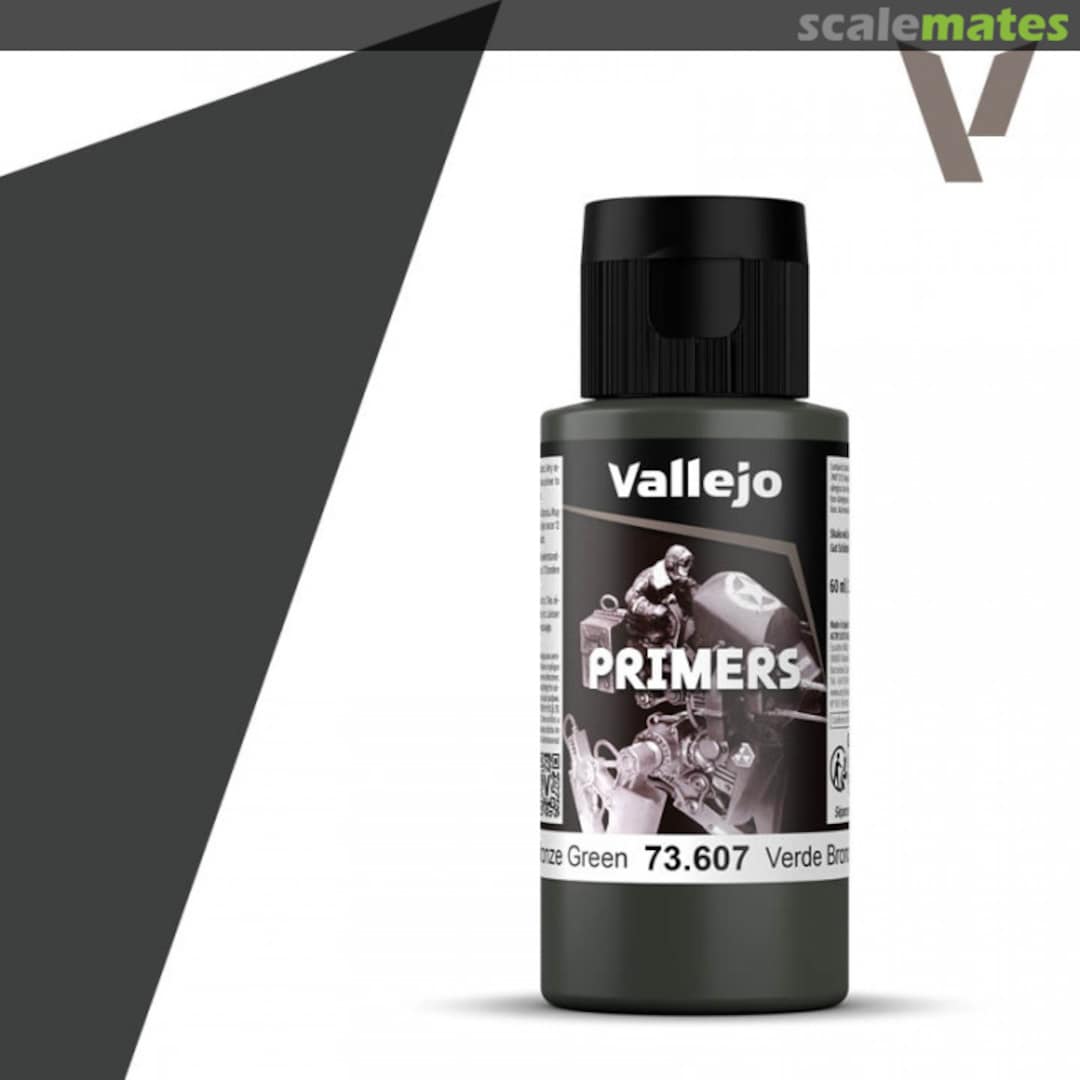 Boxart UK Bronze Green - new formula Vallejo Surface Primer Boxart UK Bronze Green - new formula Vallejo Surface Primer