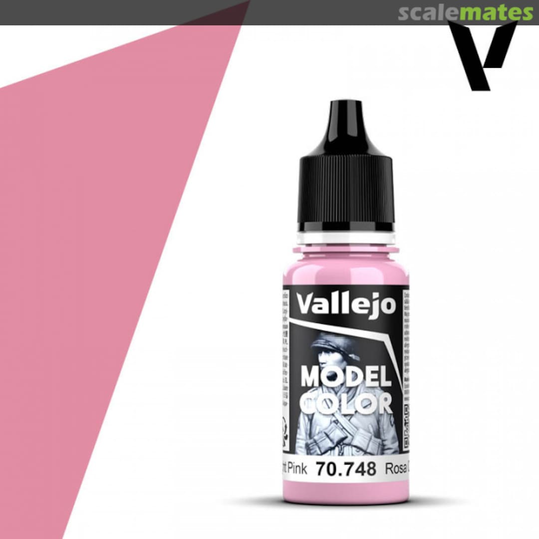 Boxart Light Pink 70.748, 748, Pos. 42* Vallejo Model Color