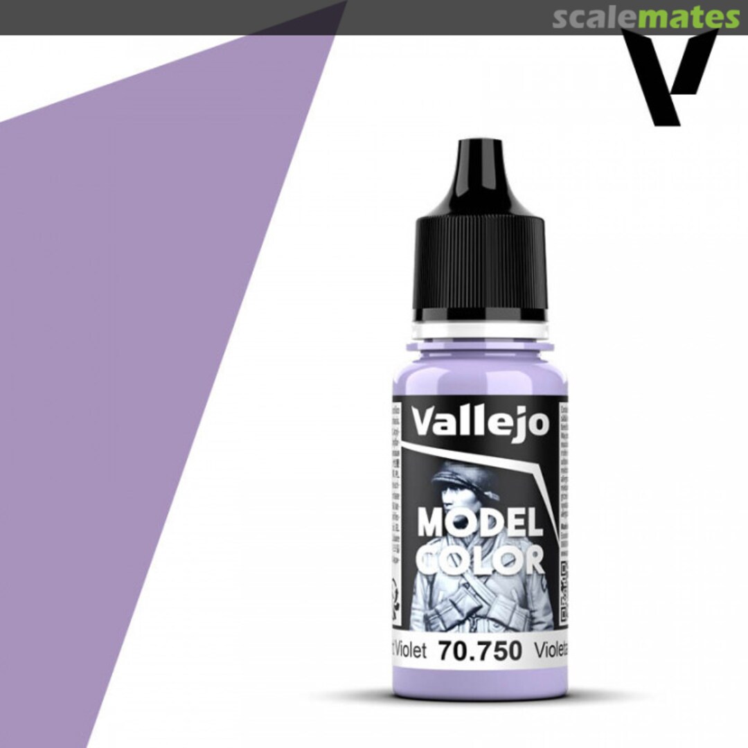 Boxart Light Violet 70.750, 750, Pos. 50* Vallejo Model Color Boxart Light Violet 70.750, 750, Pos. 50* Vallejo Model Color