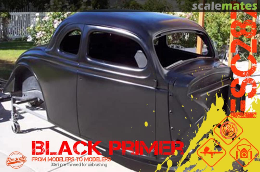 Boxart Black Primer  Fire Scale Colors