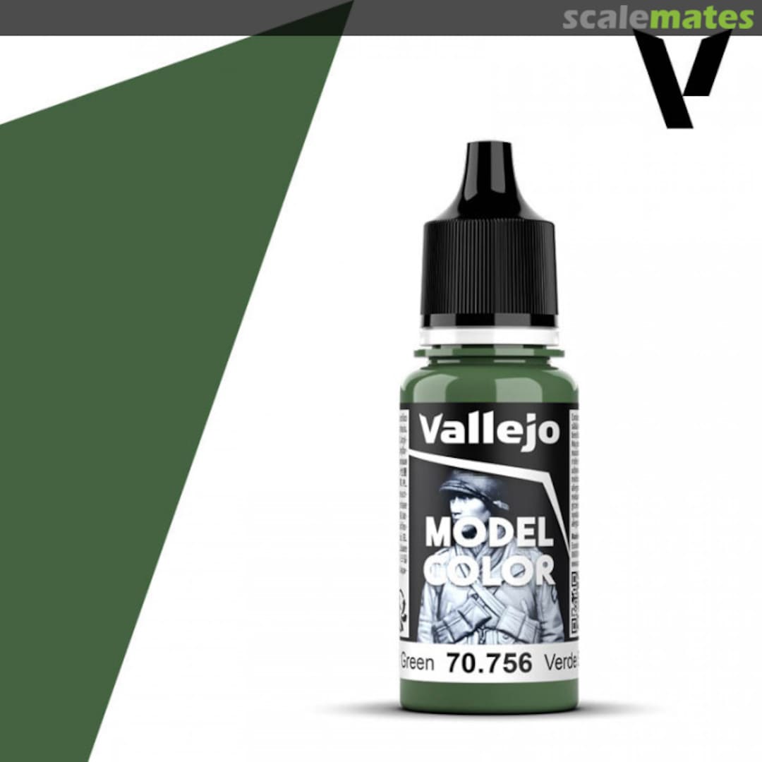 Boxart Splinter Green 70.756, 756, Pos. 77* Vallejo Model Color Boxart Splinter Green 70.756, 756, Pos. 77* Vallejo Model Color