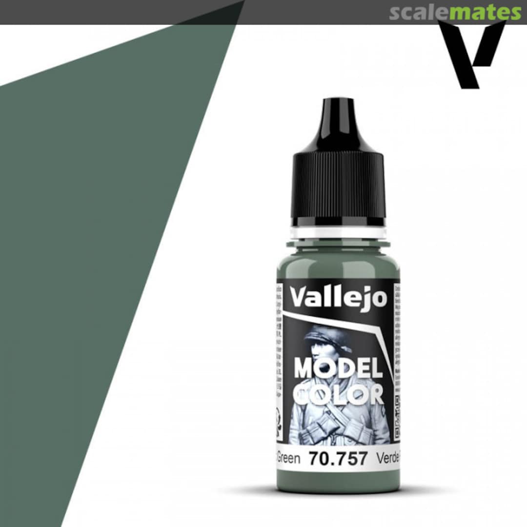 Boxart Pacific Green 70.757, 757, Pos. 81* Vallejo Model Color Boxart Pacific Green 70.757, 757, Pos. 81* Vallejo Model Color