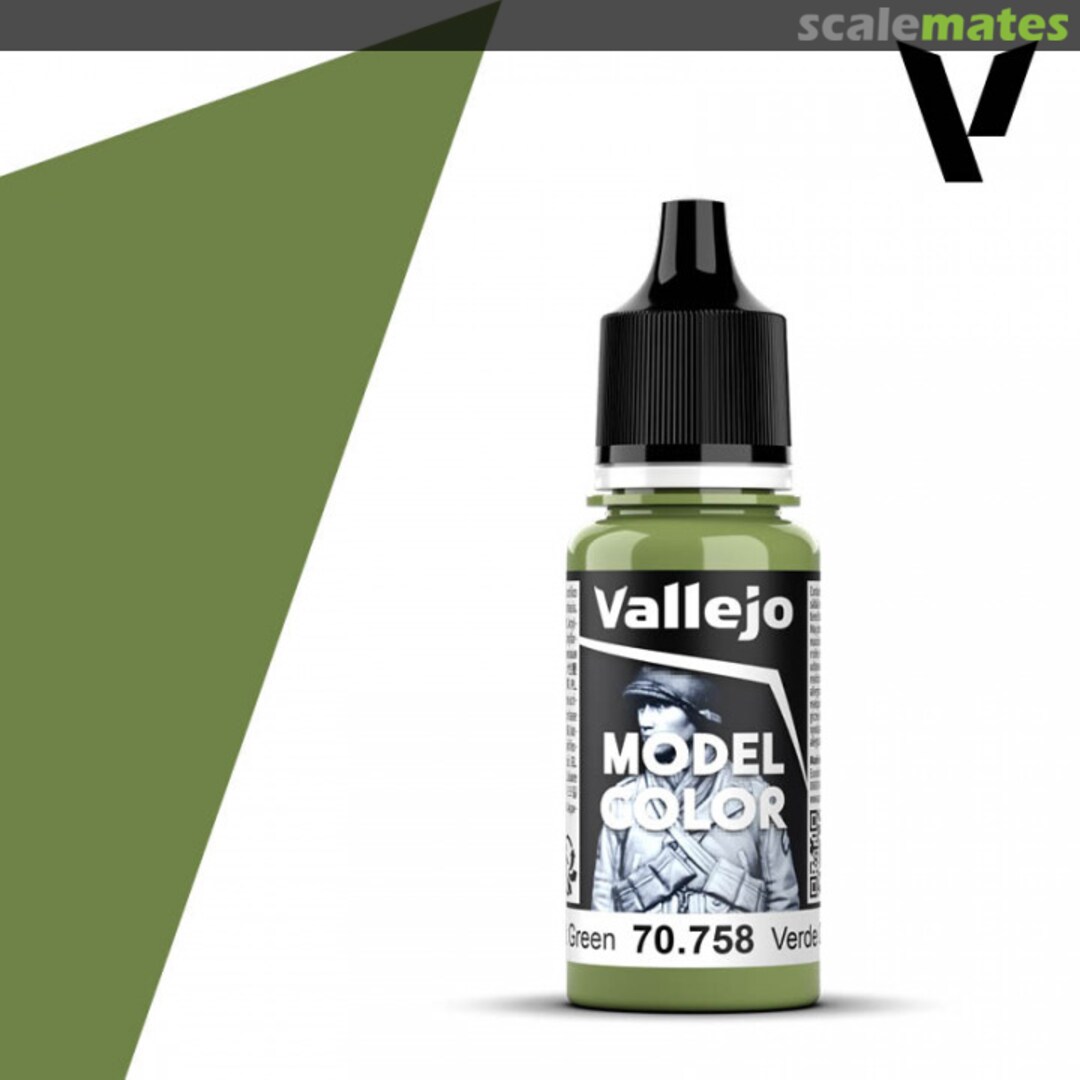 Boxart Bright Green 70.758, 758, Pos. 85* Vallejo Model Color Boxart Bright Green 70.758, 758, Pos. 85* Vallejo Model Color