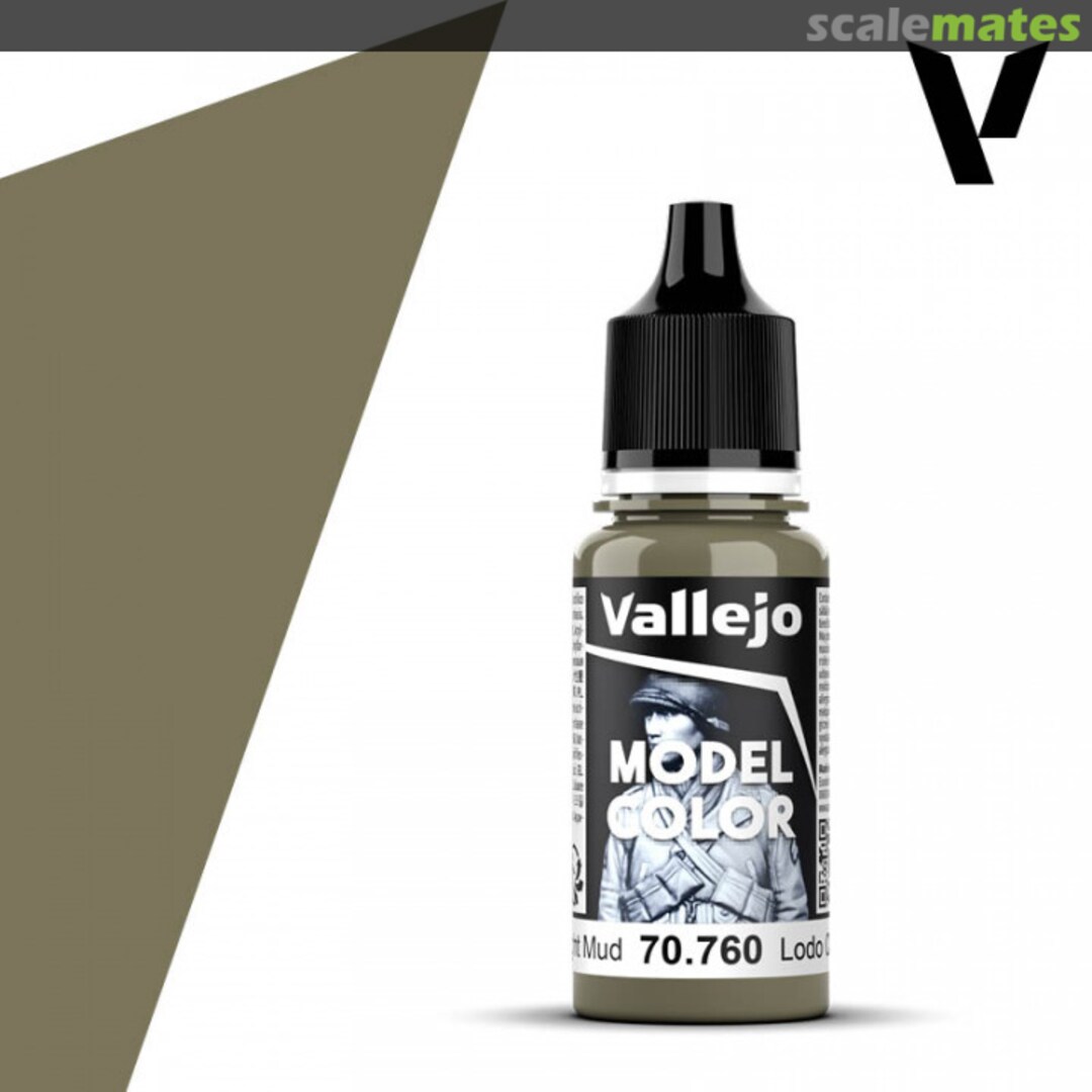 Boxart Light Mud 70.760, 760, Pos. 103* Vallejo Model Color Boxart Light Mud 70.760, 760, Pos. 103* Vallejo Model Color