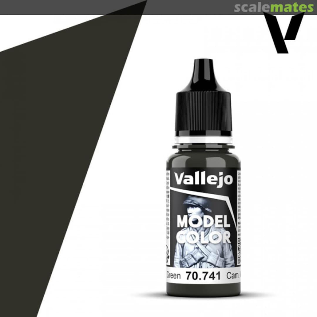Boxart Camouflage Black Green 70.741, 741, Pos. 109* Vallejo Model Color Boxart Camouflage Black Green 70.741, 741, Pos. 109* Vallejo Model Color
