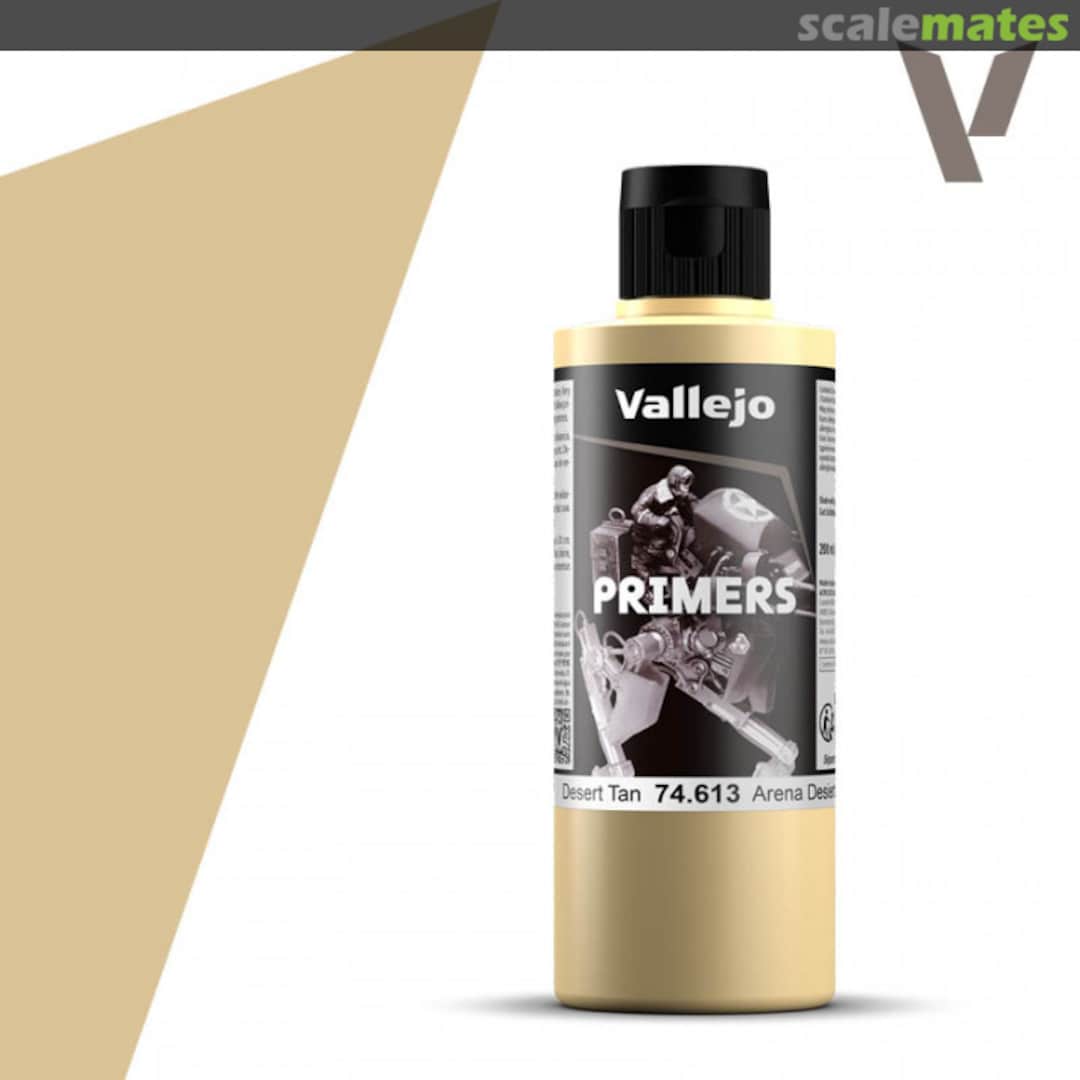 Boxart Desert Tan - new formula Vallejo Surface Primer Boxart Desert Tan - new formula Vallejo Surface Primer