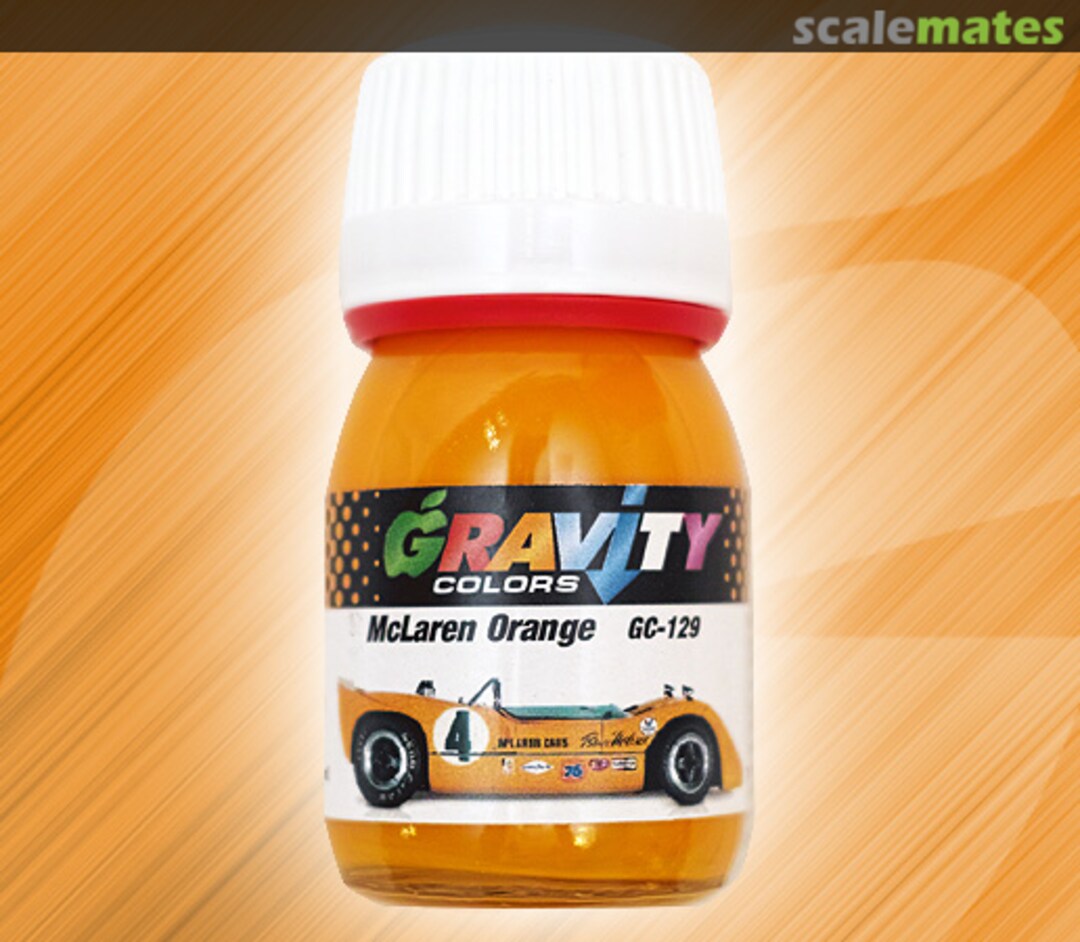 Boxart McLaren Orange Gravity Colors Boxart McLaren Orange Gravity Colors