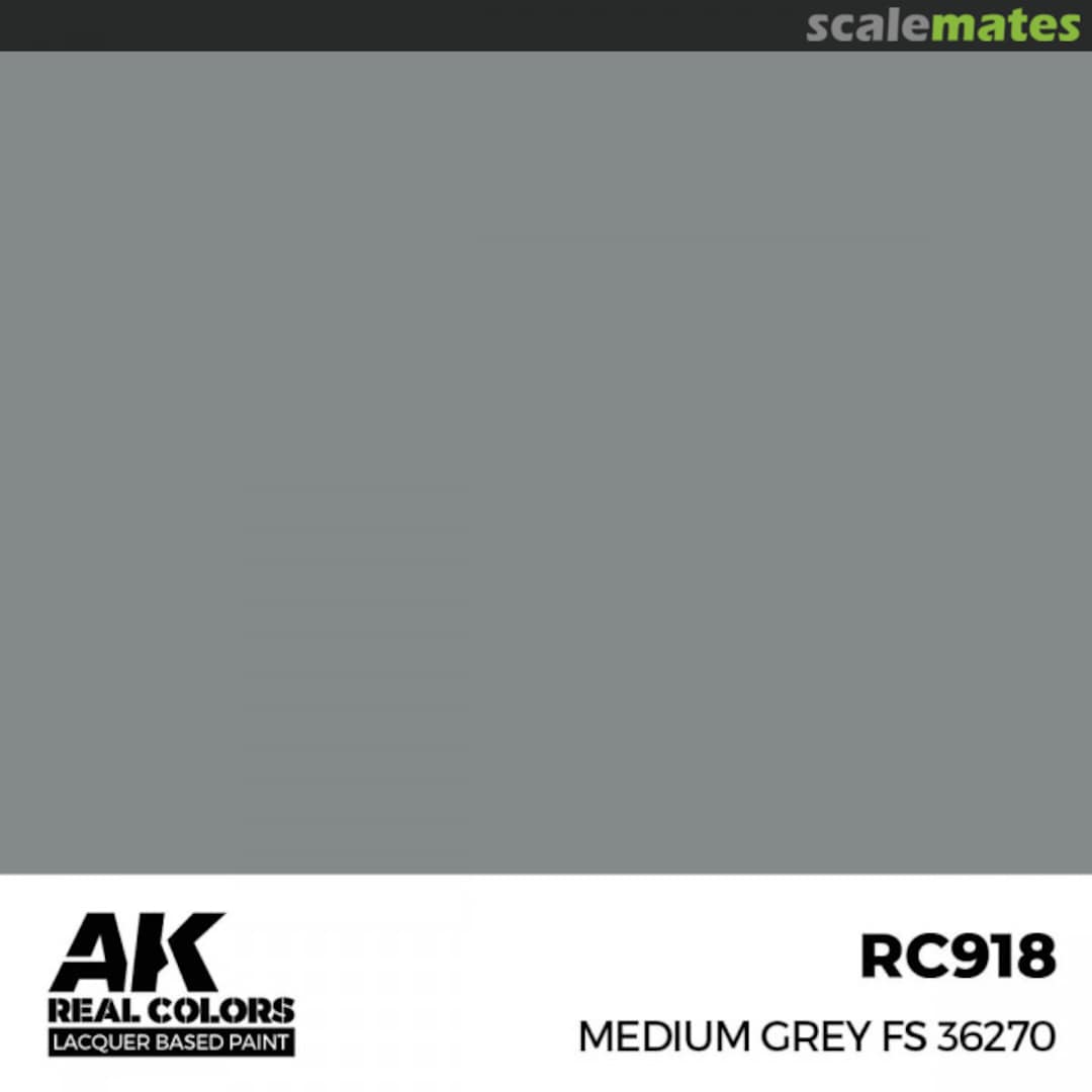 Boxart Medium Grey FS 36270 AK Real Colors Boxart Medium Grey FS 36270 AK Real Colors
