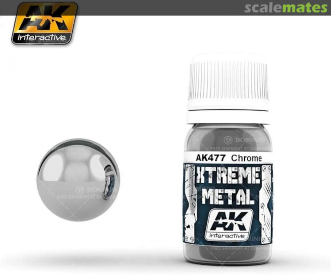 Boxart Xtreme Metal - CHROME AK 477 AK Interactive