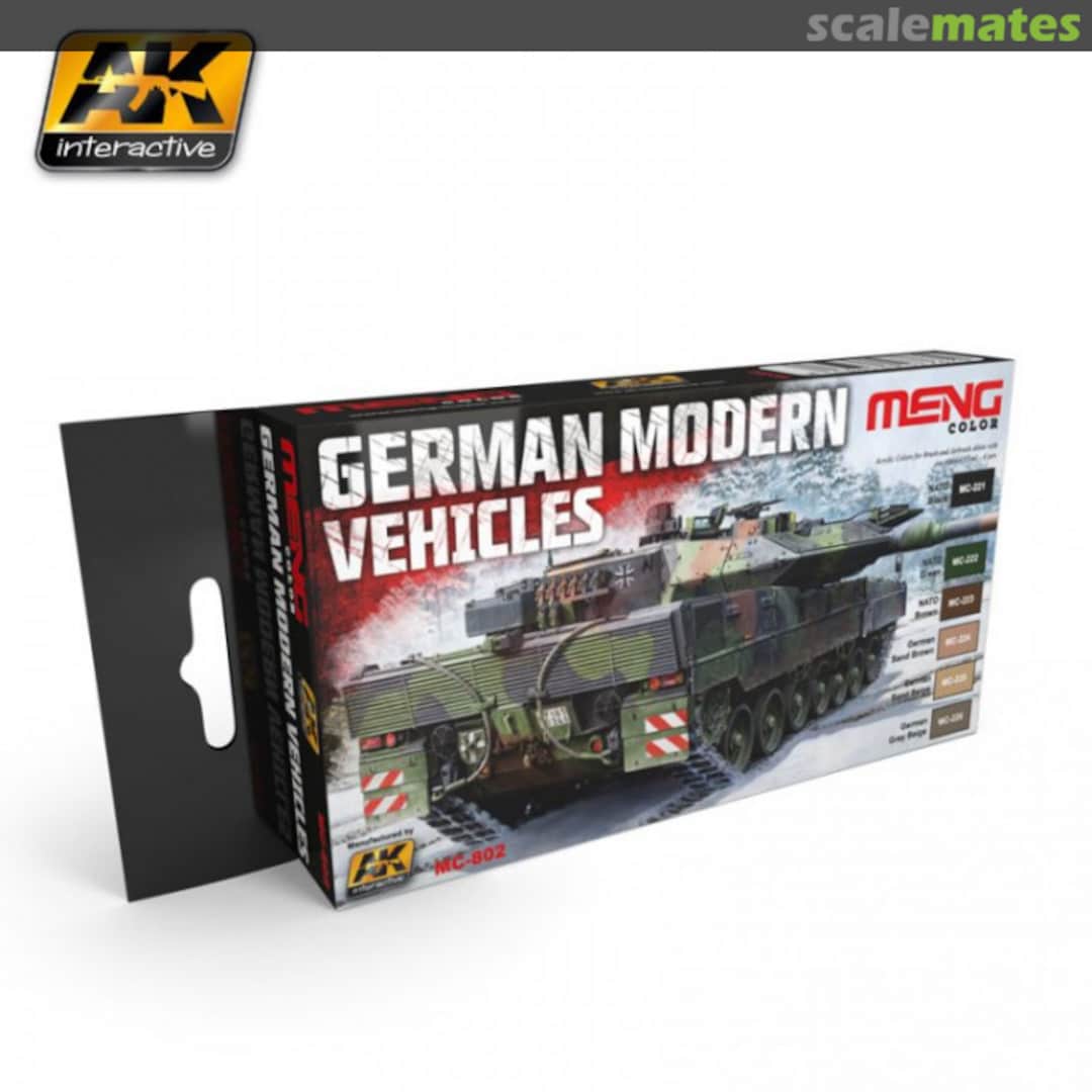Boxart German Modern Vehicles MC-802 Meng Color