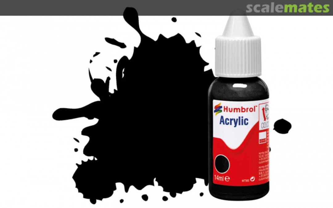 Boxart Black DB0021 Humbrol Boxart Black DB0021 Humbrol