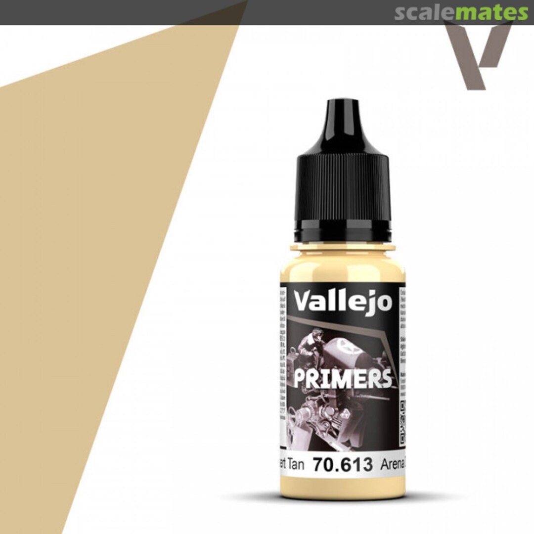 Boxart Desert Tan - new formula Vallejo Surface Primer Boxart Desert Tan - new formula Vallejo Surface Primer