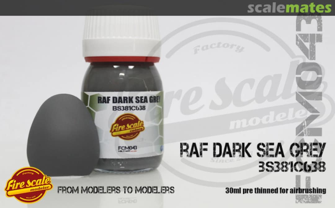 Boxart Raf Dark Sea Gray  Fire Scale Colors