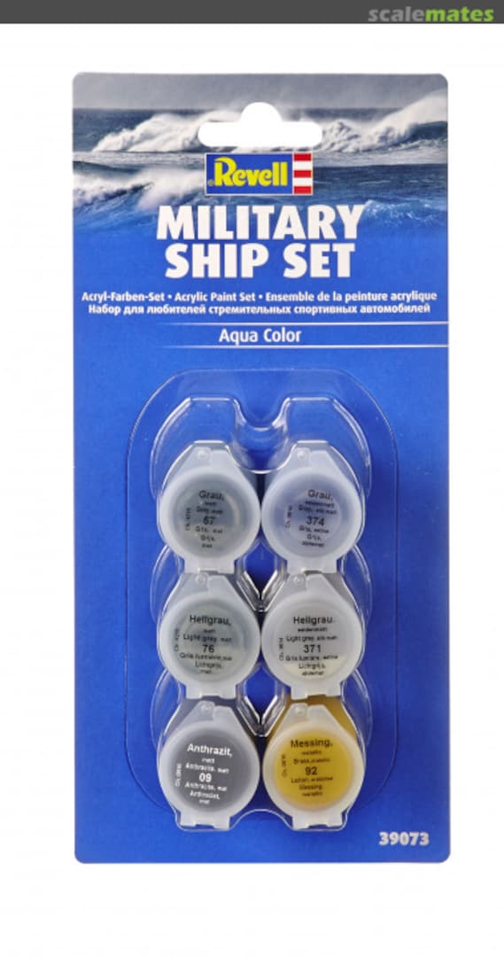 Boxart Military Ship Set  Revell Color