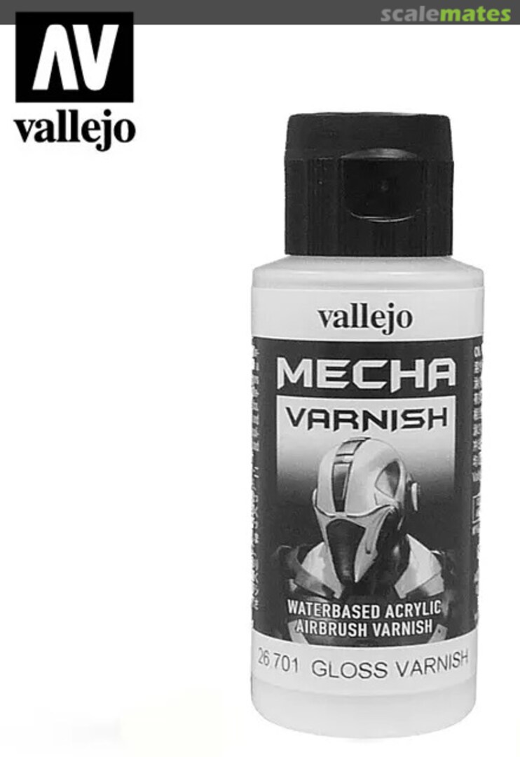 Boxart Mecha Gloss Varnish  Vallejo Mecha Colors