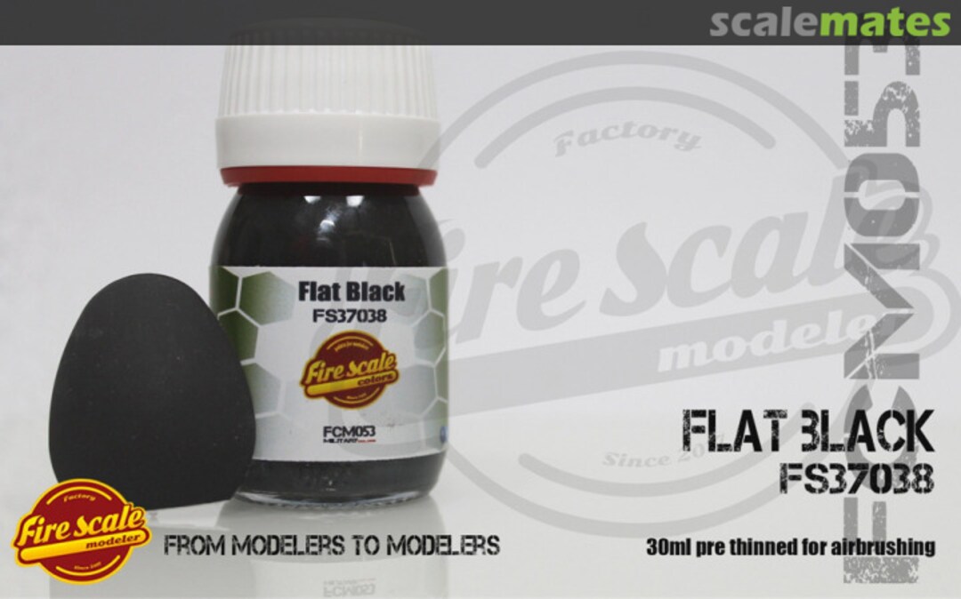 Boxart Flat Black  Fire Scale Colors