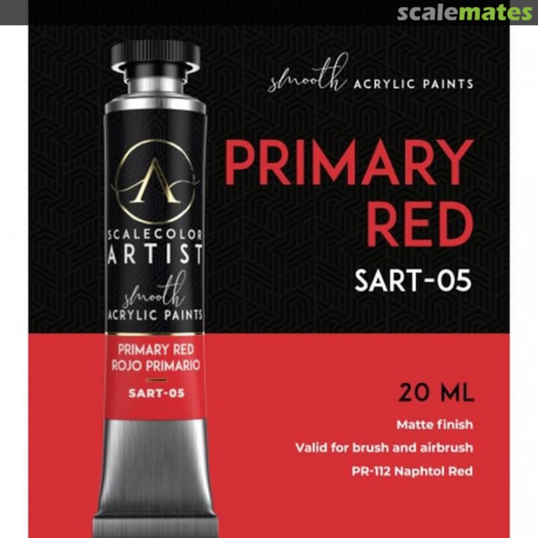 Boxart PRIMARY RED  Scalecolor Artist