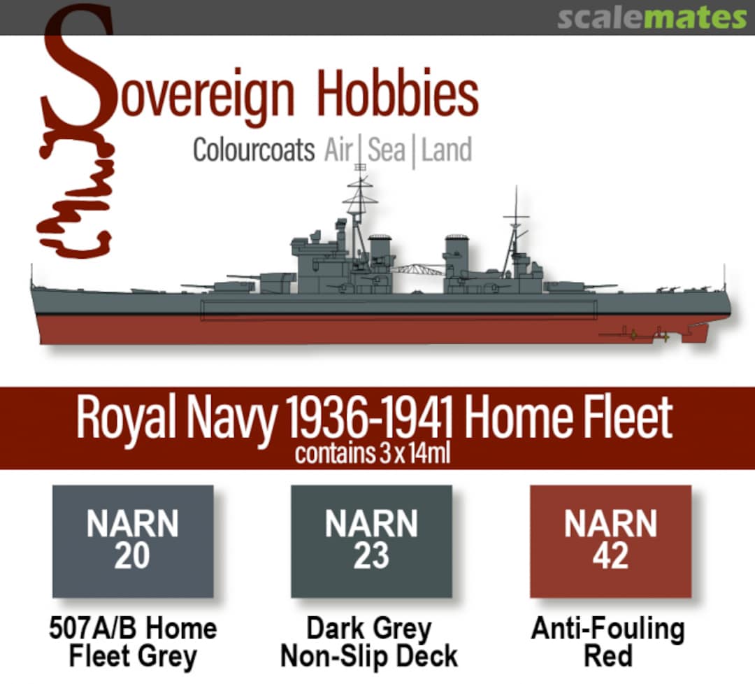 Boxart Colourcoats Set Royal Navy 1936-1941 Home Fleet Colourcoats (since 2014) Boxart Colourcoats Set Royal Navy 1936-1941 Home Fleet Colourcoats (since 2014)
