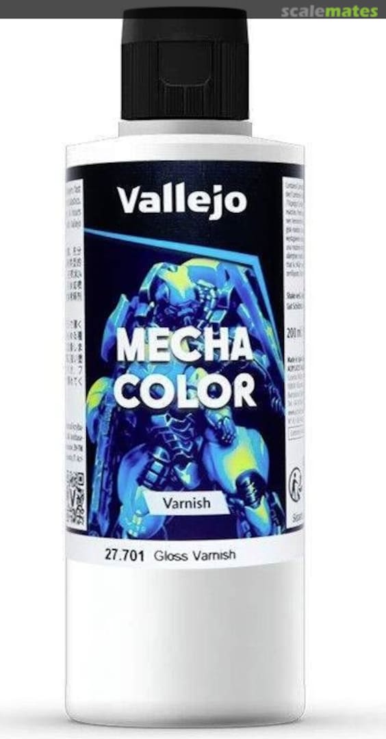 Boxart Mecha Gloss Varnish - new formula  Vallejo Mecha Colors