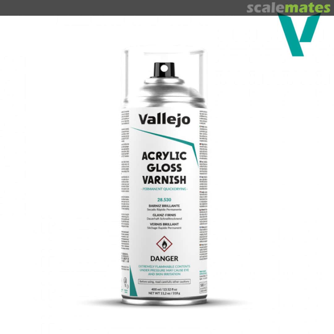 Boxart Acrylic Gloss Varnish - New Fomula 28.530 Vallejo 