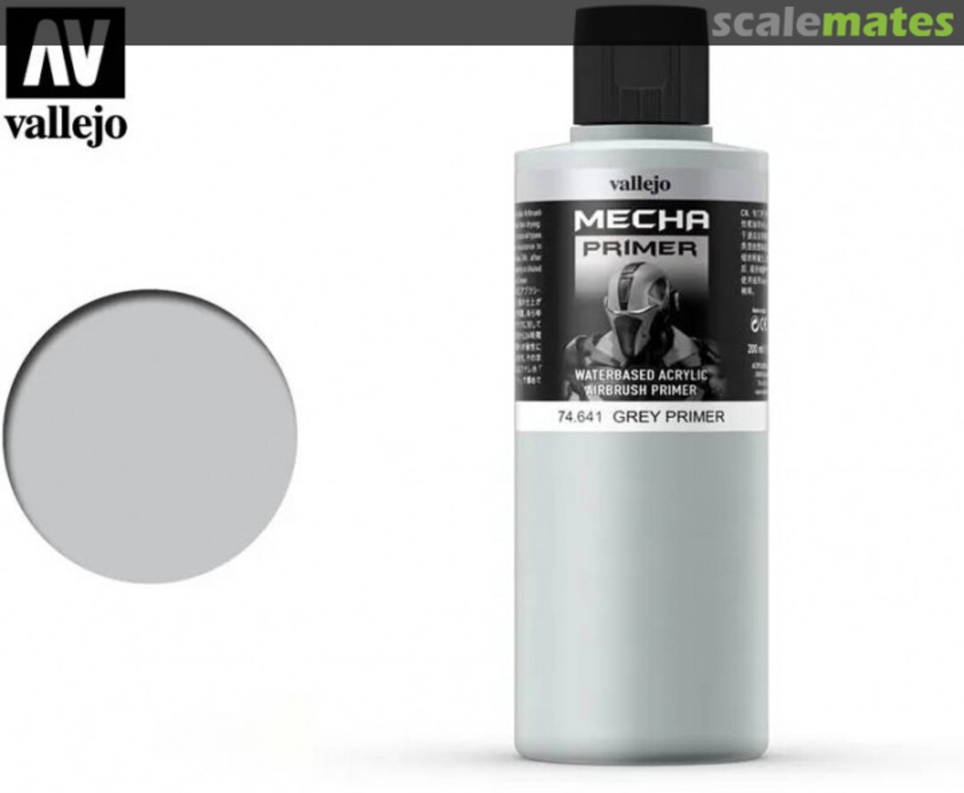 Boxart Grey Primer Vallejo Mecha Colors Boxart Grey Primer Vallejo Mecha Colors