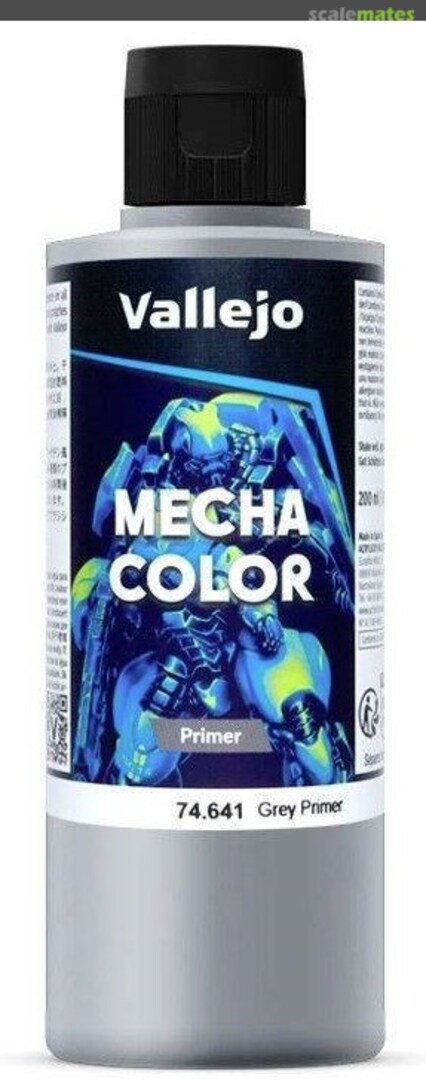 Boxart Grey Primer - new formula Vallejo Mecha Colors Boxart Grey Primer - new formula Vallejo Mecha Colors