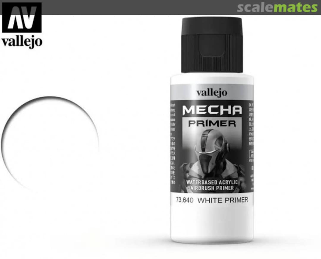 Boxart White Primer  Vallejo Mecha Colors